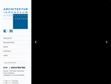 Tablet Screenshot of kh-architekten.de